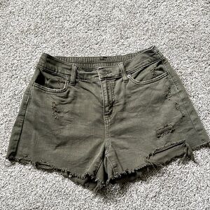 Aerie Distressed Daydream Jean Shorts XS